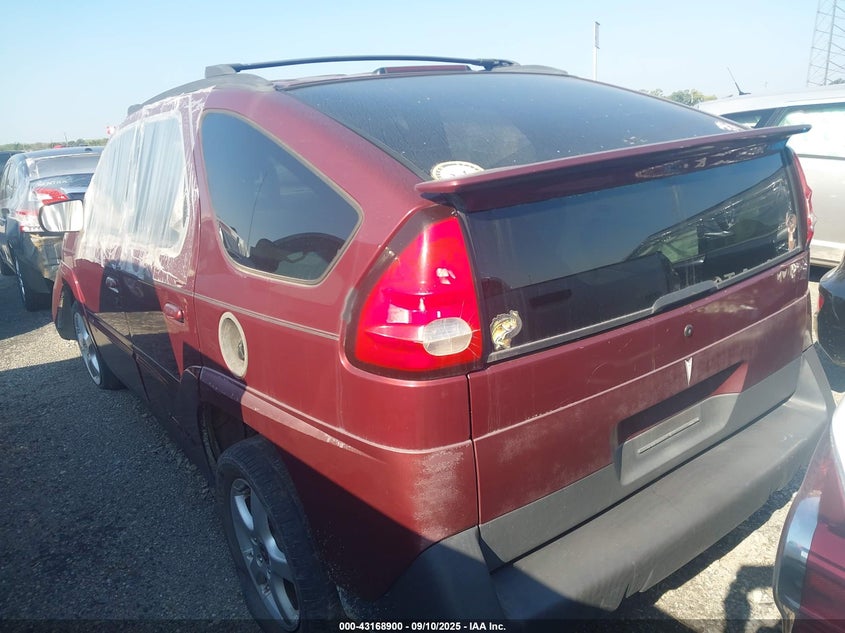 2003 Pontiac Aztek brown suv gasoline 3G7DA03E73S531276 photo #4