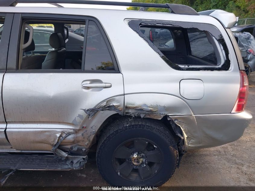 2005 Toyota 4Runner Limited V8 VIN: JTEBT17R258019003 Lot: 43168909