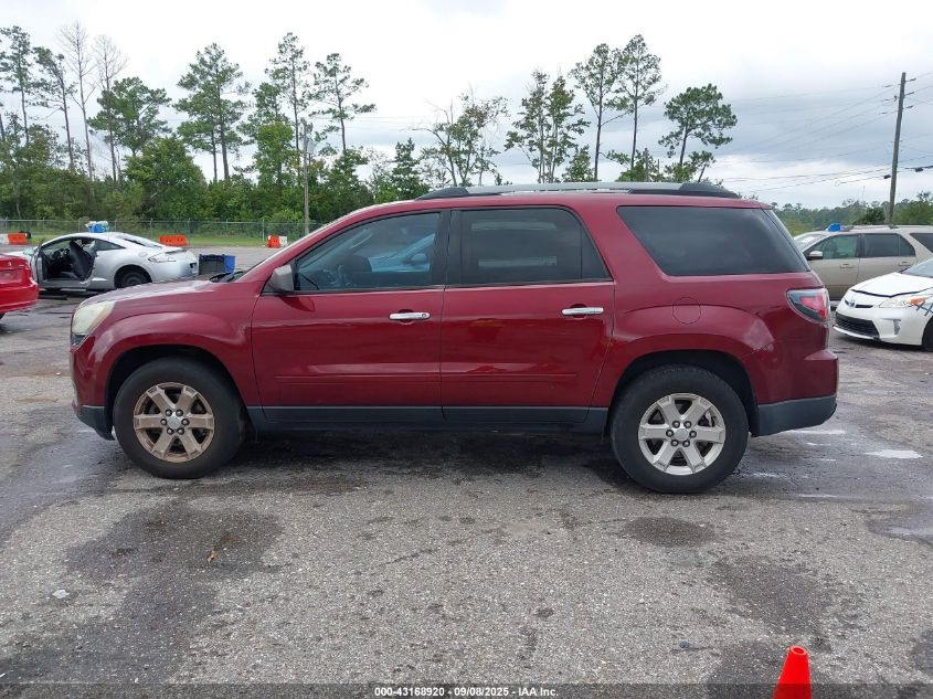 2015 GMC Acadia Sle-2 VIN: 1GKKRPKDXFJ240316 Lot: 43168920
