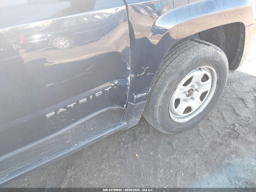 2016 Jeep Patriot Sport VIN: 1C4NJRBB7GD69190 Lot: 43168940