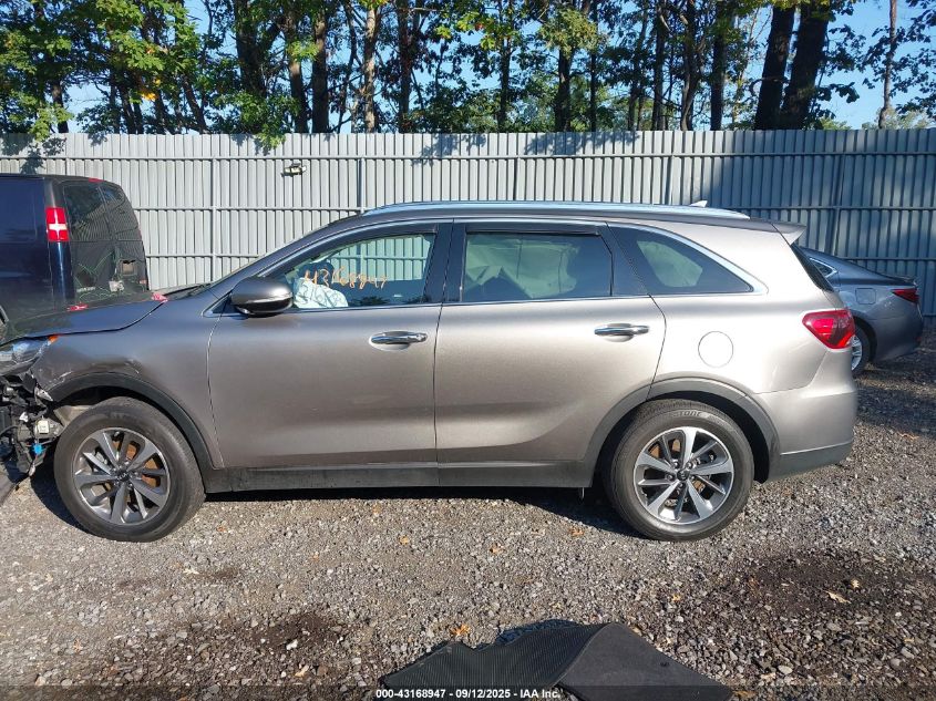2019 Kia Sorento 3.3L Ex VIN: 5XYPHDA56KG465369 Lot: 43168947