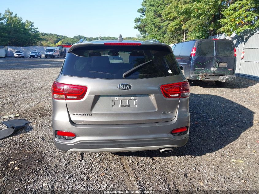 2019 Kia Sorento 3.3L Ex VIN: 5XYPHDA56KG465369 Lot: 43168947