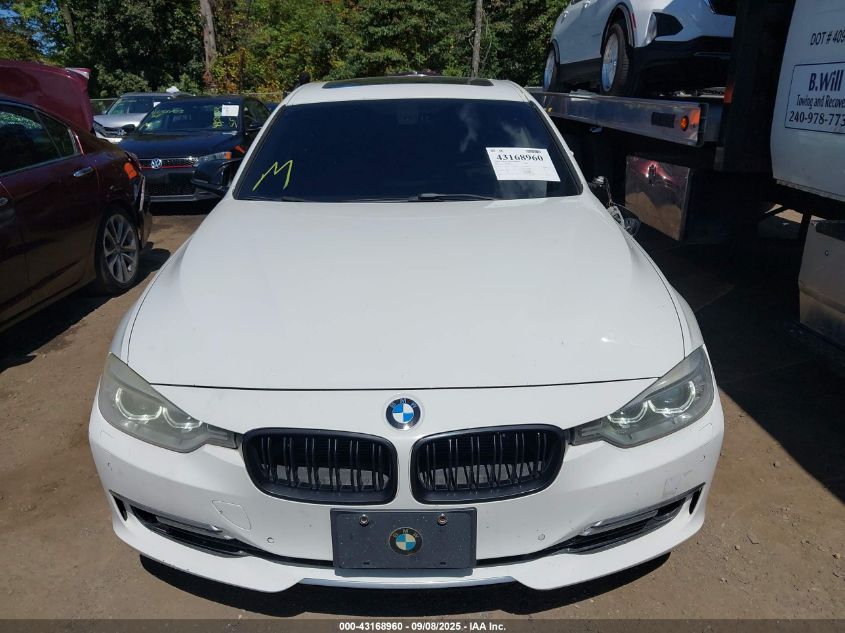 2012 BMW 335I VIN: WBA3A9C5XCF474848 Lot: 43168960