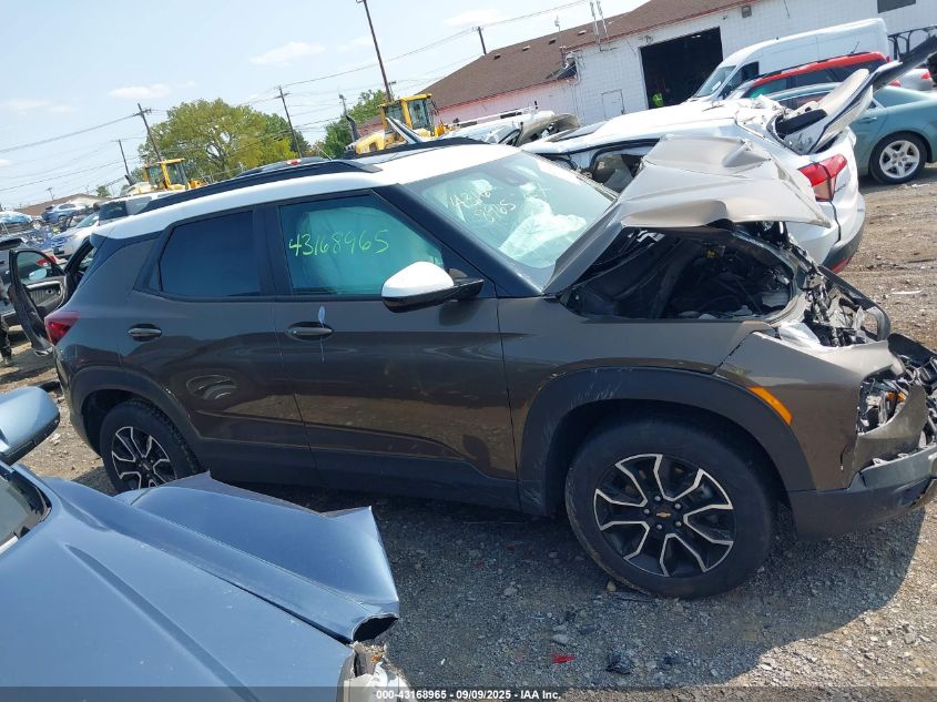2021 Chevrolet Trailblazer Awd Activ VIN: KL79MSSL5MB005720 Lot: 43168965