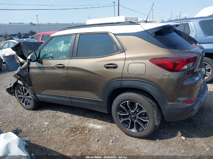 2021 Chevrolet Trailblazer Awd Activ VIN: KL79MSSL5MB005720 Lot: 43168965