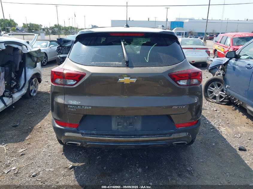 2021 Chevrolet Trailblazer Awd Activ VIN: KL79MSSL5MB005720 Lot: 43168965