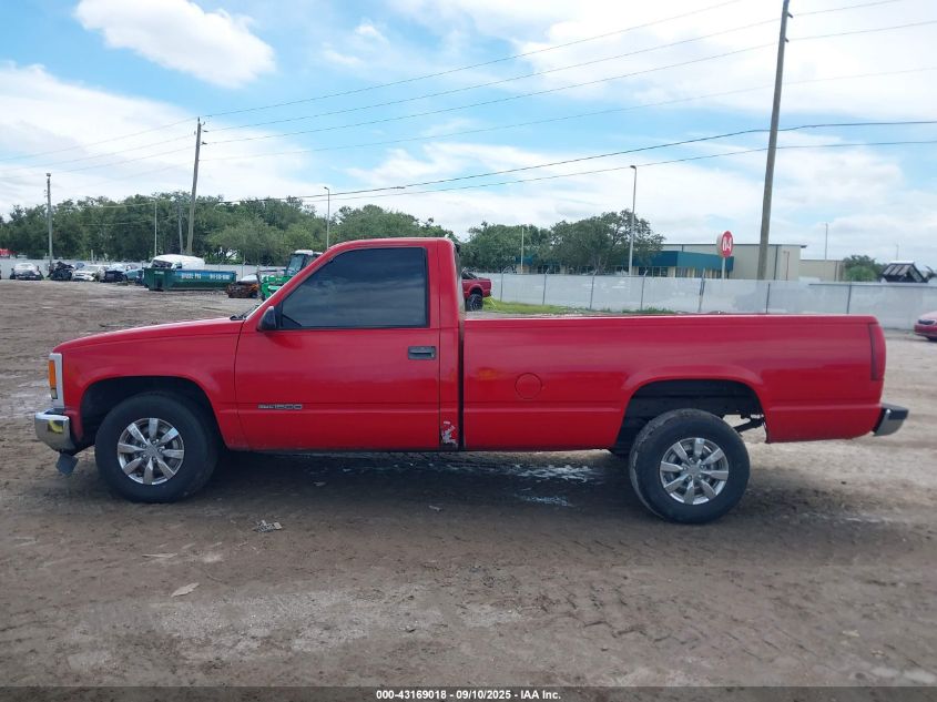 1998 GMC Sierra 1500 Special VIN: 1GTEC14W6WZ530155 Lot: 43169018