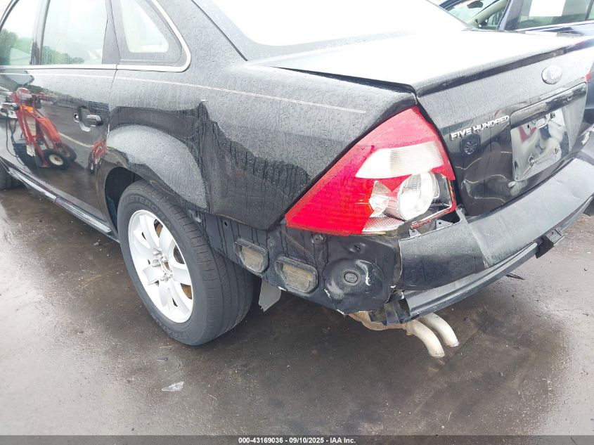 2007 Ford Five Hundred Sel VIN: 1FAHP24107G143177 Lot: 43169036