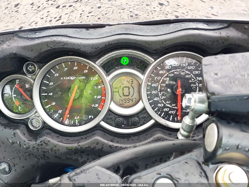 2009 Suzuki Gsx1300 R VIN: JS1GX72A292101822 Lot: 43169038