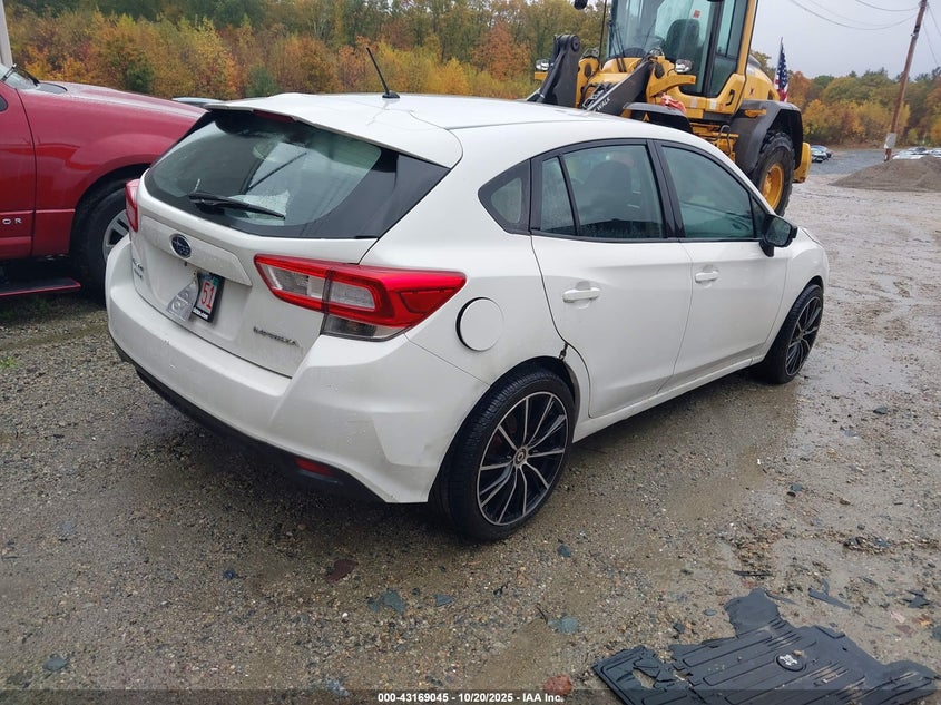 Vin: 4s3gtaa65j3714527, lot: 43663450, subaru impreza 2.0i 20184