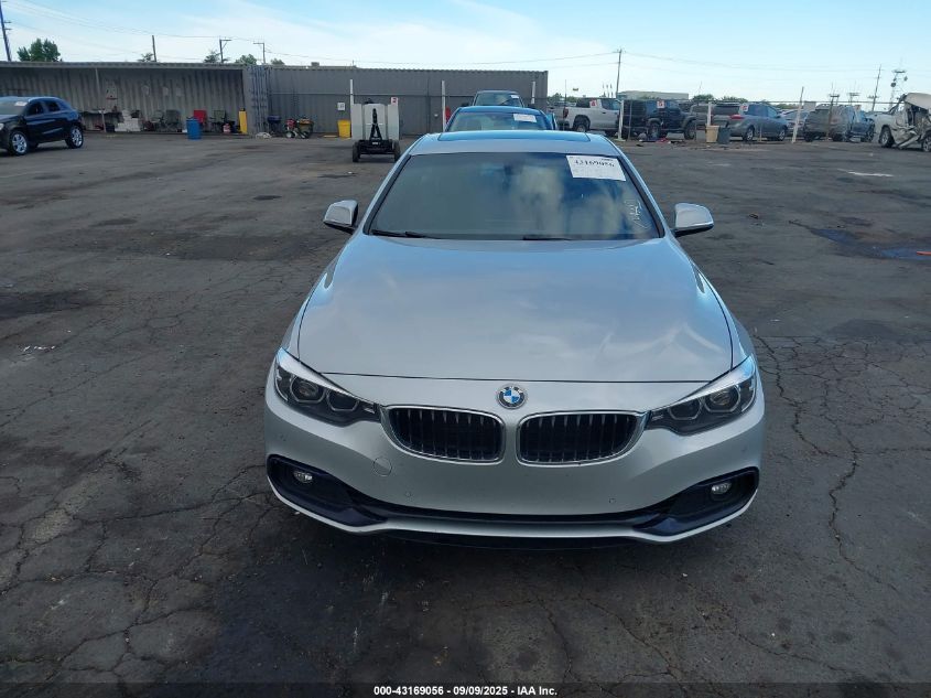 2018 BMW 430I Gran Coupe VIN: WBA4J1C50JBG79057 Lot: 43169056