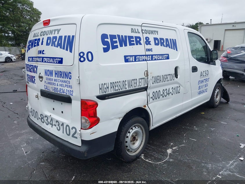 2019 NISSAN NV200 S - 3N6CM0KN9KK702210