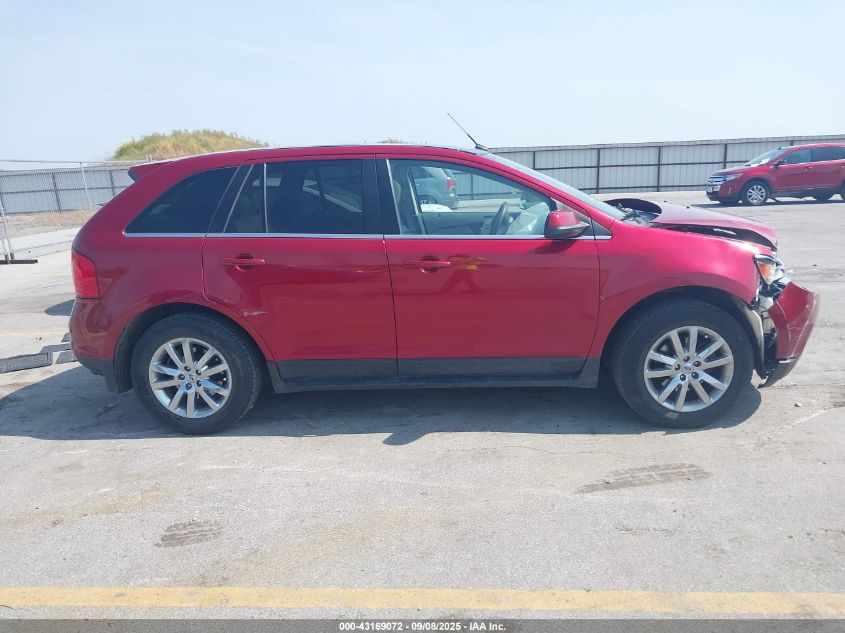 2013 Ford Edge Limited VIN: 2FMDK3K98DBC26022 Lot: 43169072