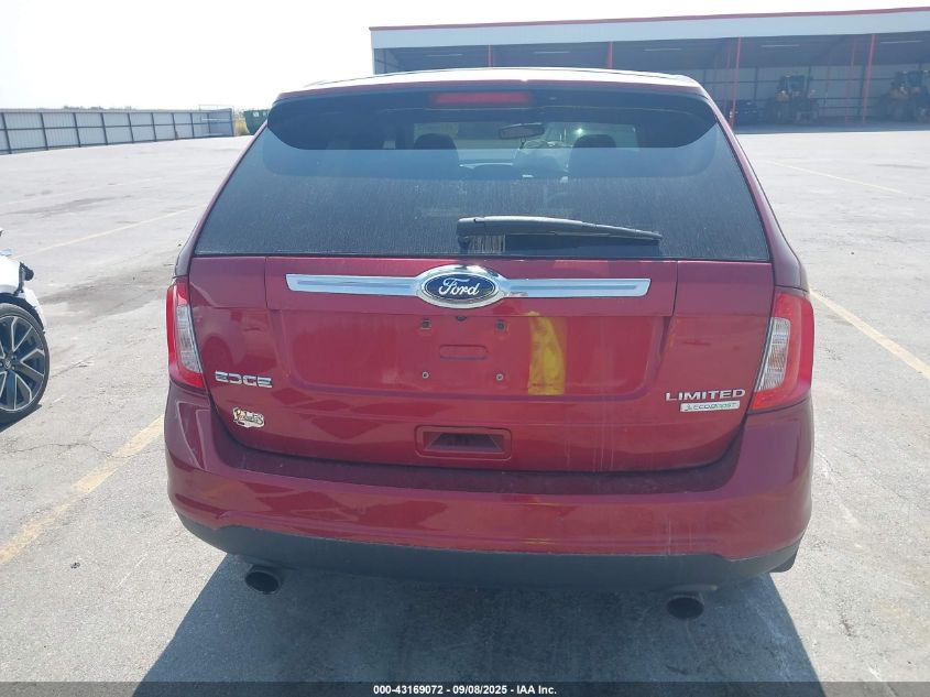 2013 Ford Edge Limited VIN: 2FMDK3K98DBC26022 Lot: 43169072