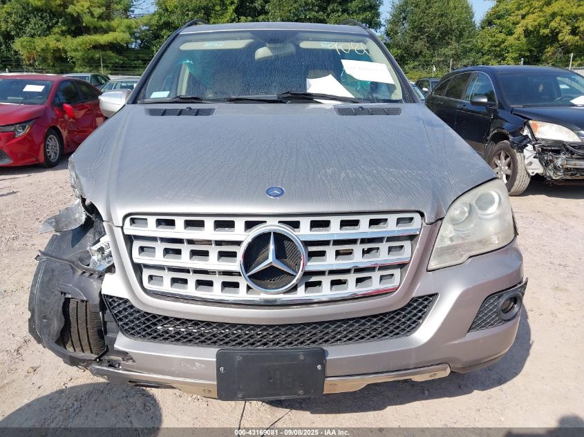 2009 Mercedes-Benz Ml 350 4Matic VIN: 4JGBB86E79A442281 Lot: 43169081