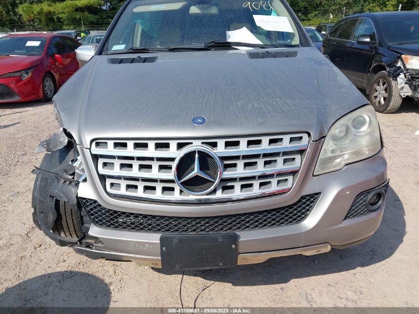 2009 Mercedes-Benz Ml 350 4Matic VIN: 4JGBB86E79A442281 Lot: 43169081