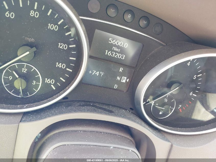 2009 Mercedes-Benz Ml 350 4Matic VIN: 4JGBB86E79A442281 Lot: 43169081