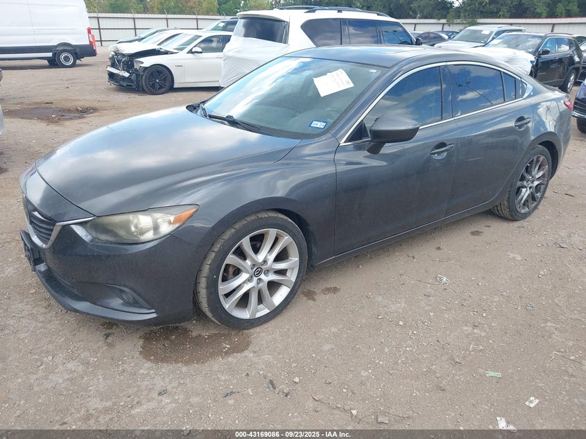 Vin: jm1gj1w58e1112650, lot: 43663491, mazda mazda6 i grand touring 20142