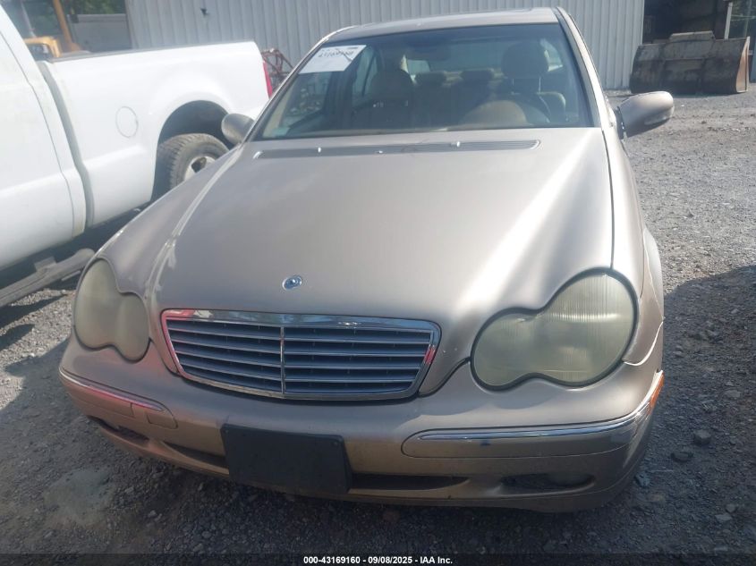 2001 Mercedes-Benz C 320 VIN: WDBRF64J91F092556 Lot: 43169160