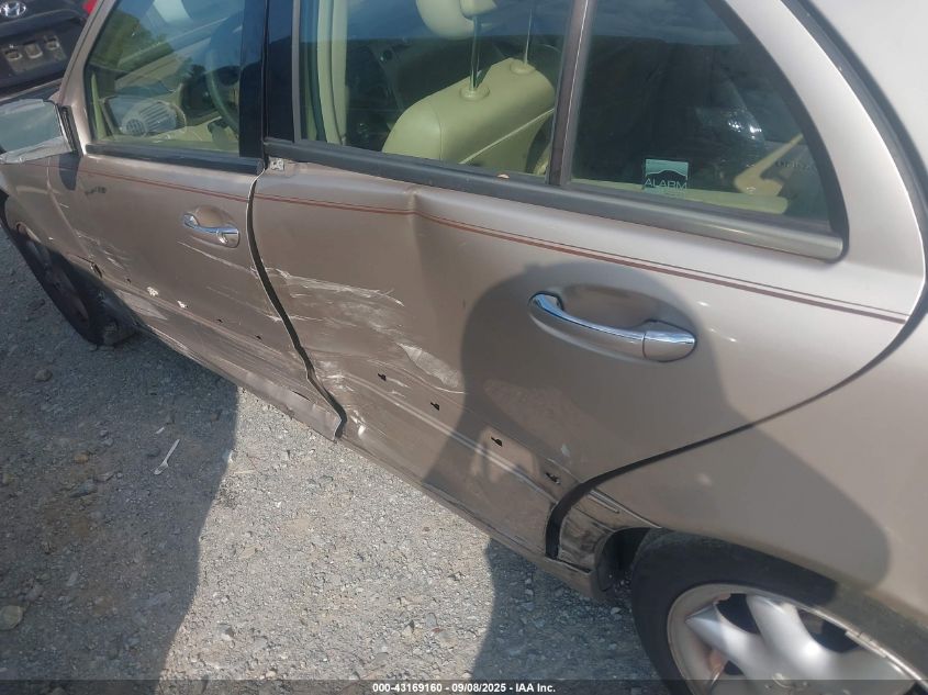 2001 Mercedes-Benz C 320 VIN: WDBRF64J91F092556 Lot: 43169160