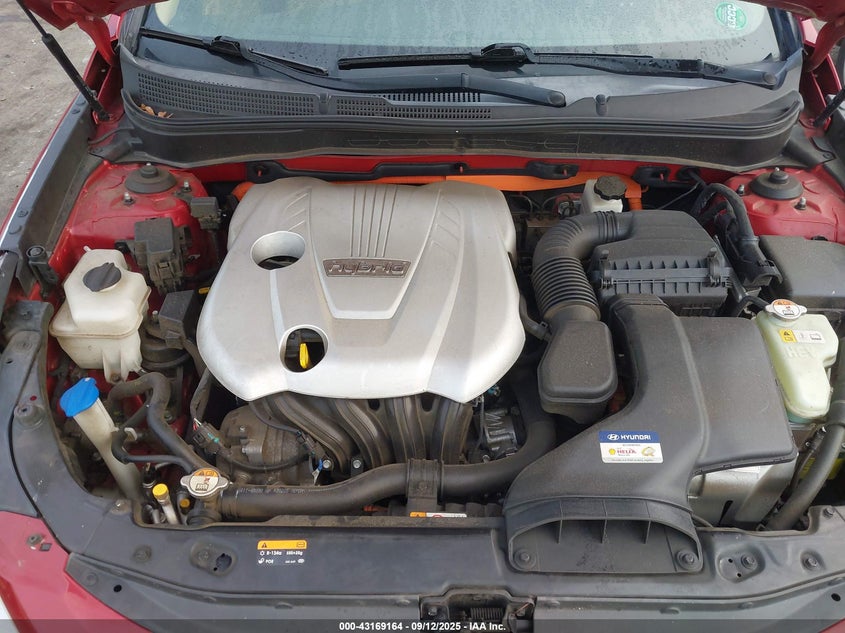 2013 HYUNDAI SONATA HYBRID LIMITED W/PANORAMIC SUNROOF PKG - KMHEC4A47DA067874