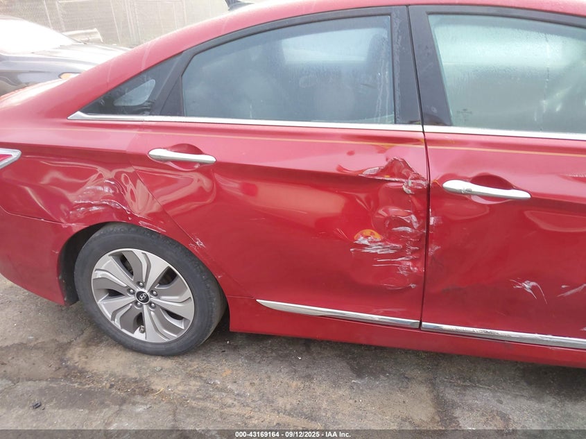 2013 HYUNDAI SONATA HYBRID LIMITED W/PANORAMIC SUNROOF PKG - KMHEC4A47DA067874