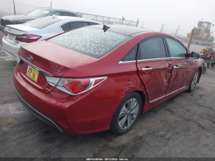 2013 HYUNDAI SONATA HYBRID LIMITED W/PANORAMIC SUNROOF PKG - KMHEC4A47DA067874