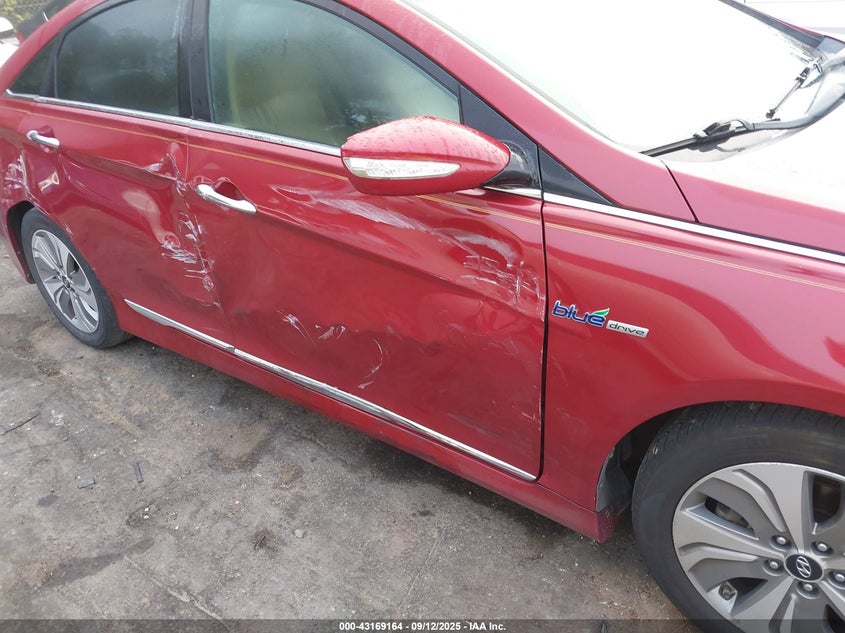 2013 HYUNDAI SONATA HYBRID LIMITED W/PANORAMIC SUNROOF PKG - KMHEC4A47DA067874