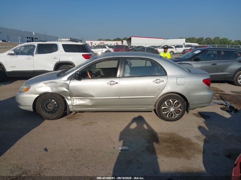 2003 Toyota Corolla Le VIN: JTDBR32E030050104 Lot: 43169291
