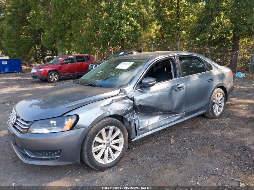 2013 Volkswagen Passat 2.5L Sel VIN: 1VWCP7A30DC092030 Lot: 43169299