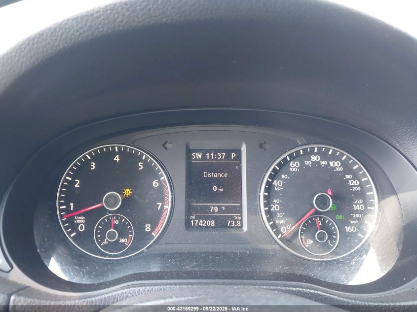 2013 Volkswagen Passat 2.5L Sel VIN: 1VWCP7A30DC092030 Lot: 43169299