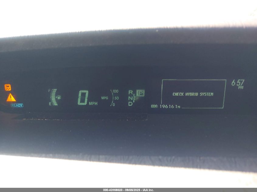 2010 Toyota Prius Iv VIN: JTDKN3DU5A0185236 Lot: 43169323