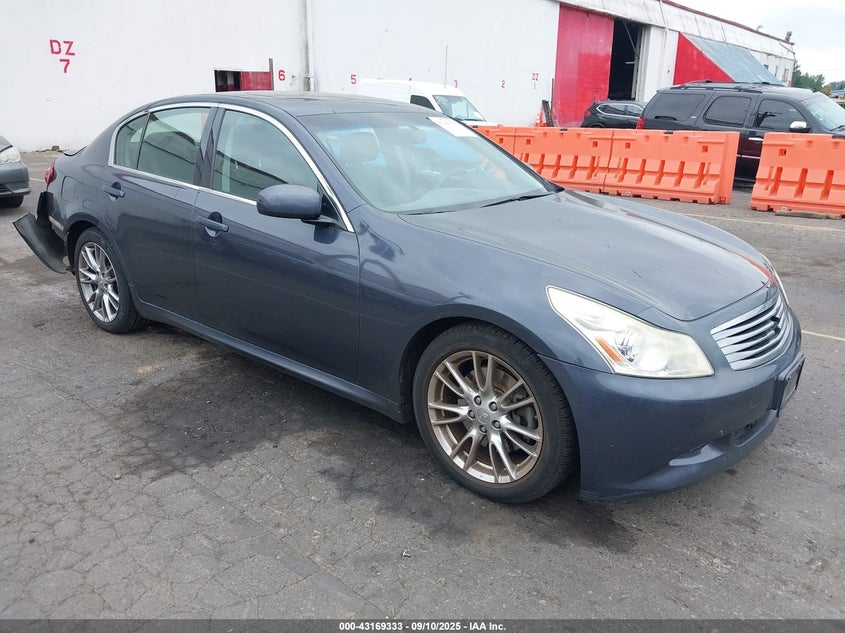2007 Infiniti G35 Sport grey sedan gasoline JNKBV61E17M723204 photo #1