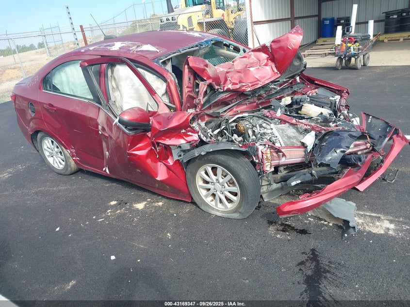 2017 CHEVROLET SONIC LT AUTO - 1G1JD5SH7H4121727