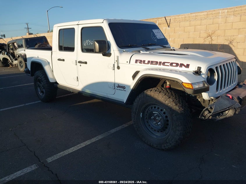 2021 Jeep Gladiator Rubicon 4X4 1C6JJTBG8ML590022 photo #1
