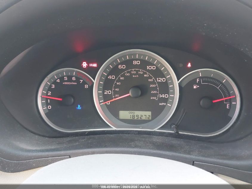 2008 Subaru Impreza 2.5I VIN: JF1GH61658G820502 Lot: 43169391