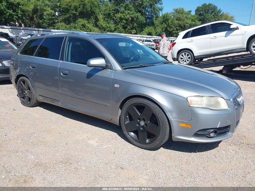 2006 Audi A4 2.0T Avant silver wagon gasoline WAUSF78E16A132541 photo #1