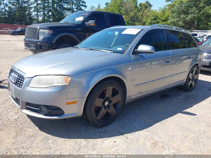 2006 Audi A4 2.0T Avant silver wagon gasoline WAUSF78E16A132541 photo #3