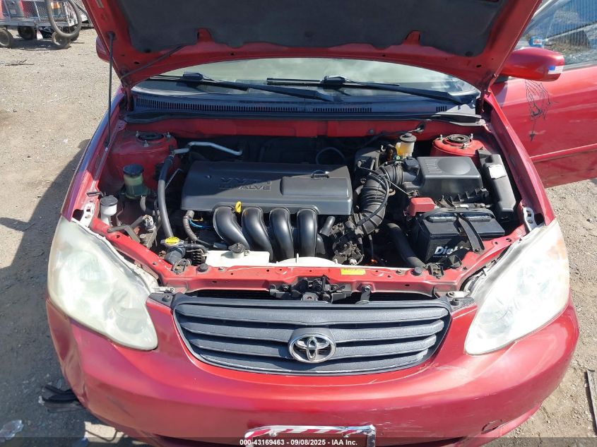 2003 Toyota Corolla Le VIN: 2T1BR32E13C069945 Lot: 43169463