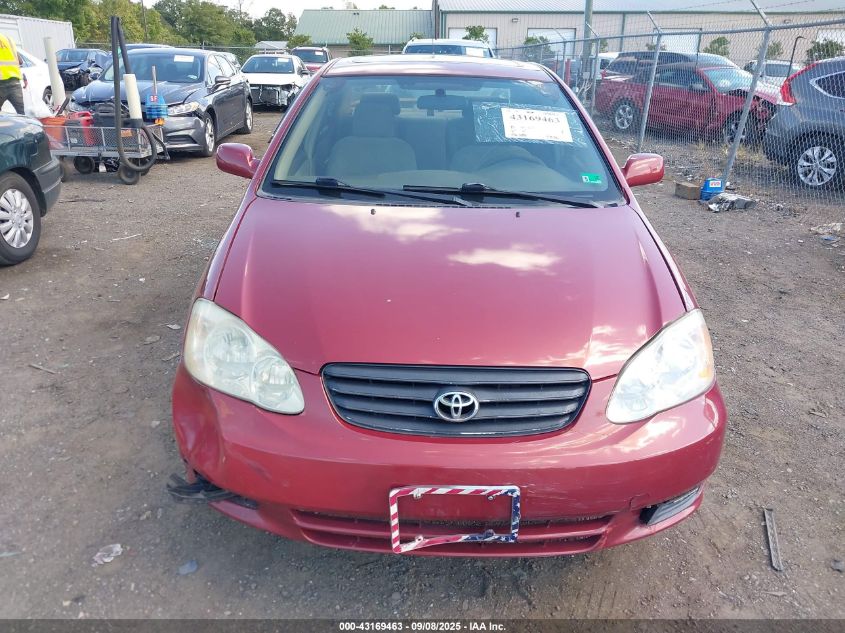 2003 Toyota Corolla Le VIN: 2T1BR32E13C069945 Lot: 43169463