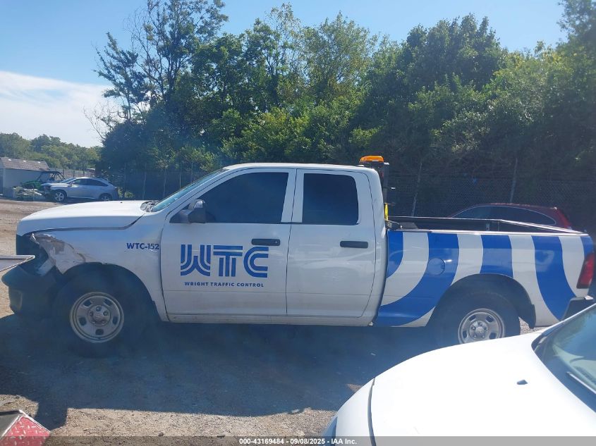 2021 Ram 1500 Classic Tradesman 4X2 6'4 Box VIN: 1C6RR6FG6MS534710 Lot: 43169484