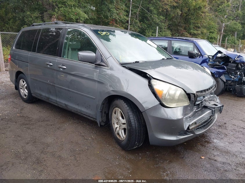 5FNRL38727B433266 2007 Honda Odyssey Ex-L auction photo 1