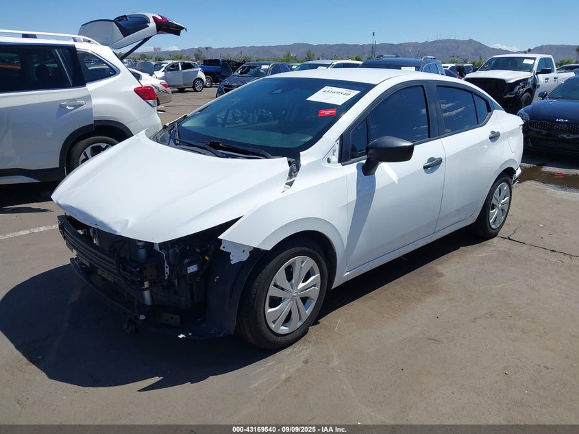 2020 NISSAN VERSA S XTRONIC CVT - 3N1CN8DV4LL884649