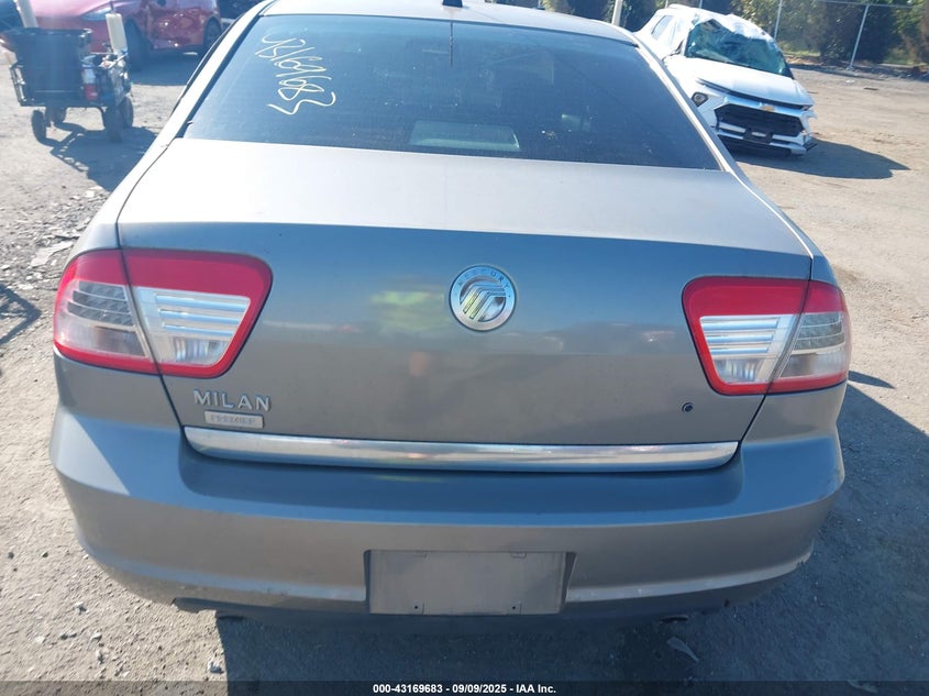 2008 Mercury Milan V6 Premier VIN: 3MEHM08158R626447 Lot: 43169683
