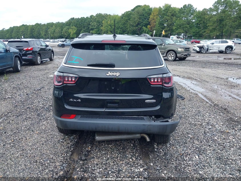 2021 Jeep Compass Latitude 4X4 VIN: 3C4NJDBB2MT501215 Lot: 43169692