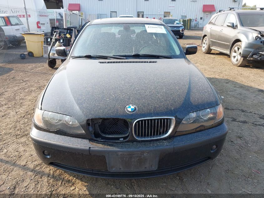 2003 BMW 325Xi VIN: WBAEU33413PM58486 Lot: 43169776
