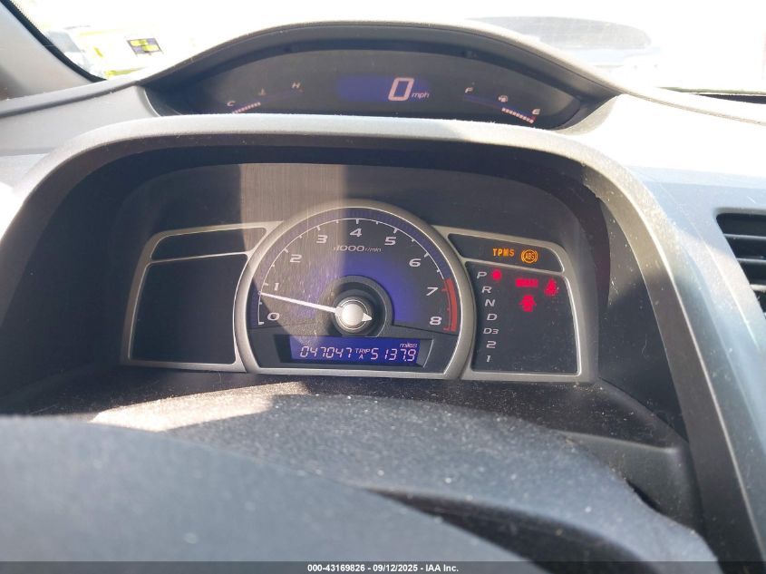 2009 Honda Civic Lx VIN: 2HGFA16509H326648 Lot: 43169826