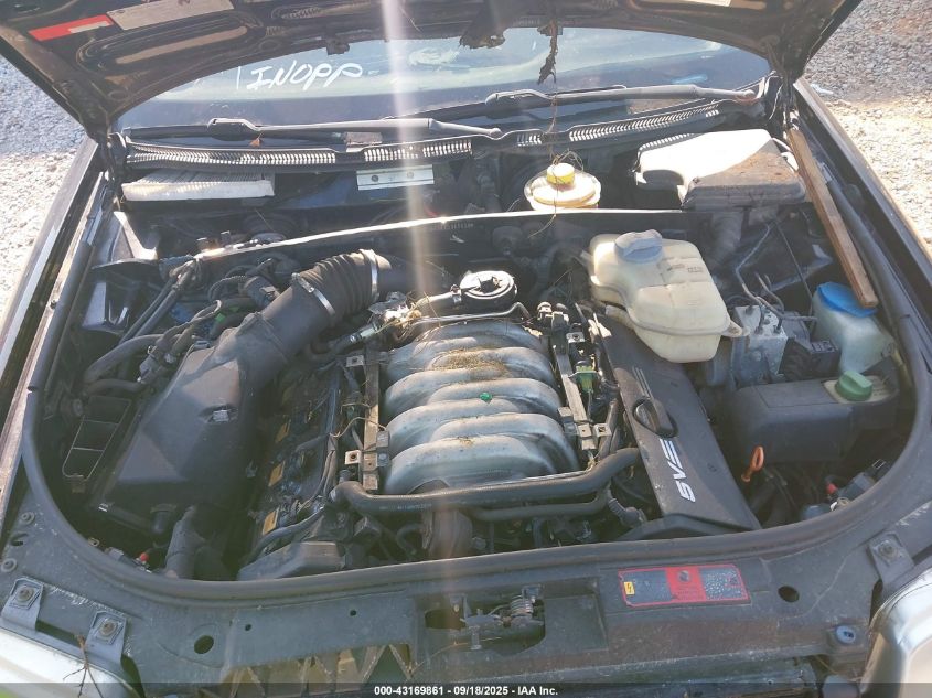 2000 Audi A6 4.2 VIN: WAUZL54BXYN086839 Lot: 43169861