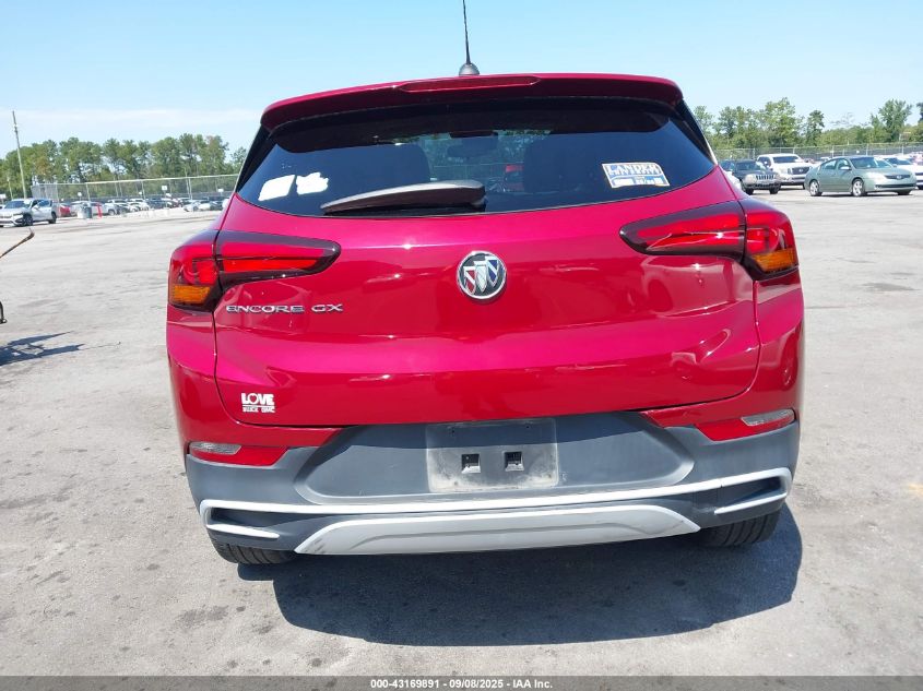 2021 Buick Encore Gx Fwd Preferred VIN: KL4MMBS25MB101233 Lot: 43169891