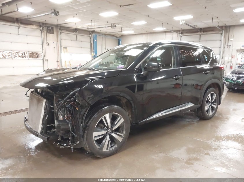 2021 NISSAN ROGUE PLATINUM INTELLIGENT AWD - JN8AT3DD7MW303858